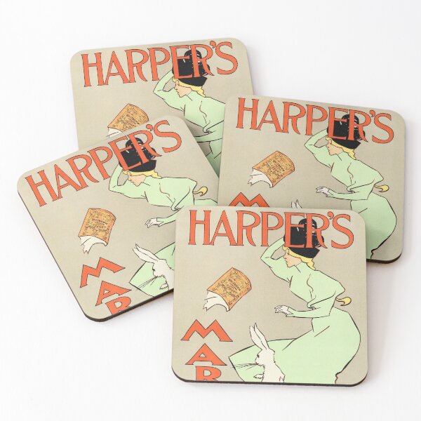 Item preview, HARPER'S MARCH Cover by American Poster Artist Edward Penfield Vintage Magazine Advert designed and sold by retroposters.