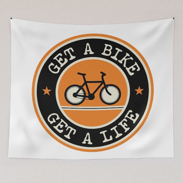 Item preview, Get a Bike, Get a Life designed and sold by studio838.