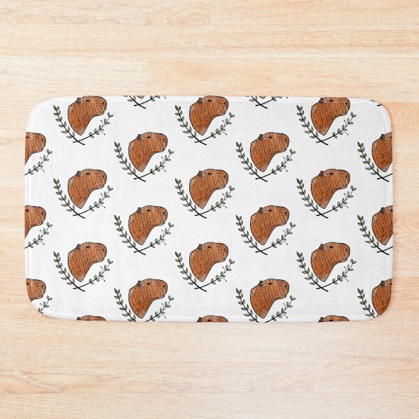Item preview,  Capybara folk style designed and sold by piastrelli.