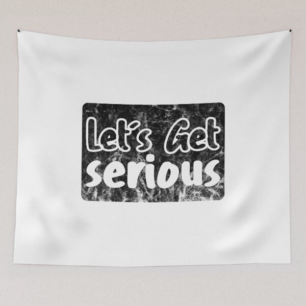 Item preview, Let's get serious designed and sold by saechla.
