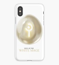 Soul of the White Mage -white iPhone Case
