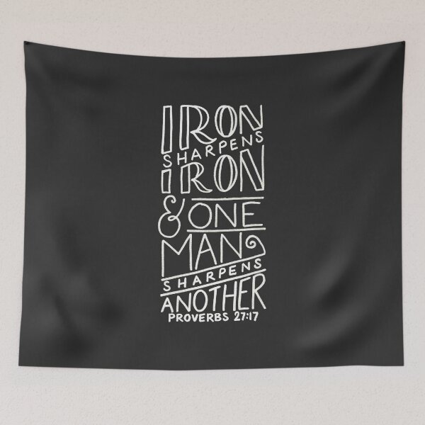 Item preview, Iron Sharpens Iron designed and sold by heroics.