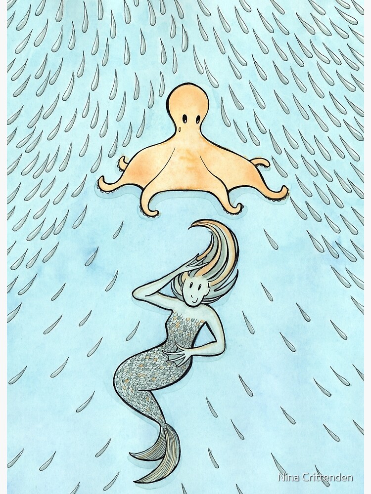 The Mermaid's Umbrella by ninacrittenden