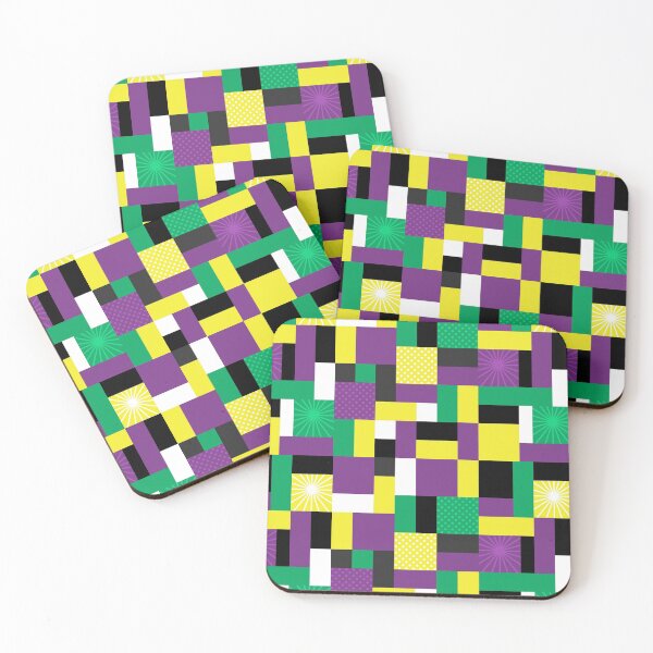 Item preview, Mardi Gras Block Party designed and sold by implexity.