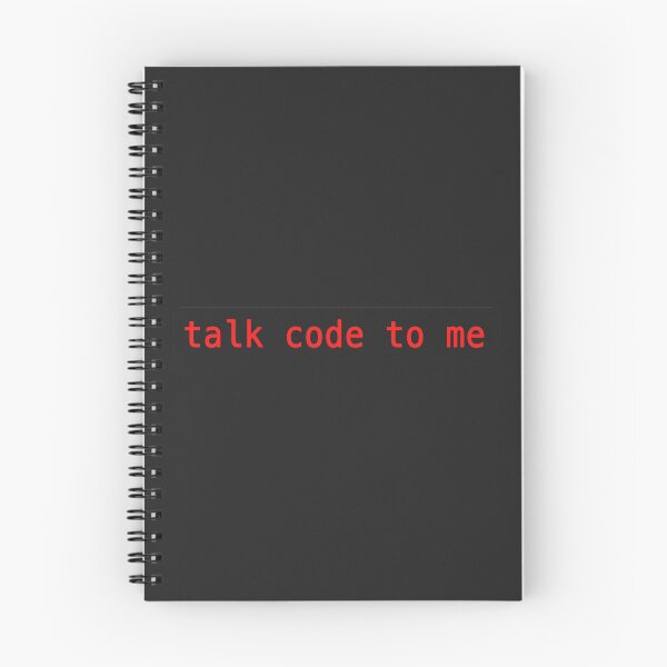 Item preview, talk code to me designed and sold by FunnyGrief.