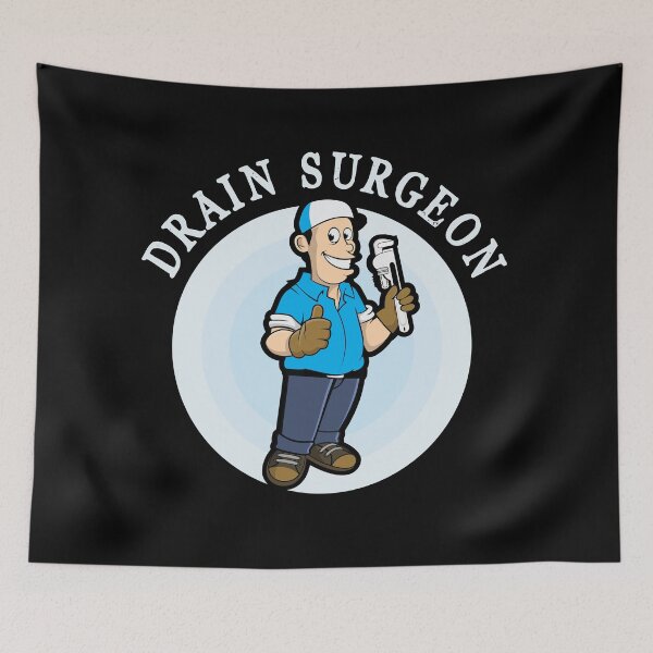 Item preview, Drain Surgeon - plumbing shirt designed and sold by Gerald Waters.