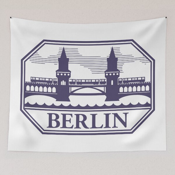 Item preview, Oberbaum bridge in Berlin designed and sold by studio838.