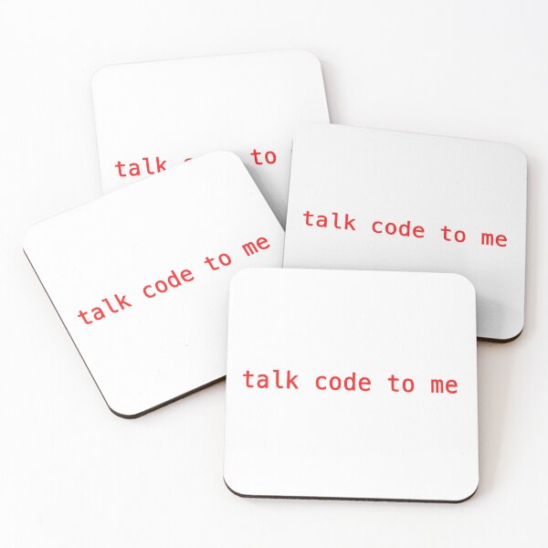 Item preview, talk code to me designed and sold by FunnyGrief.