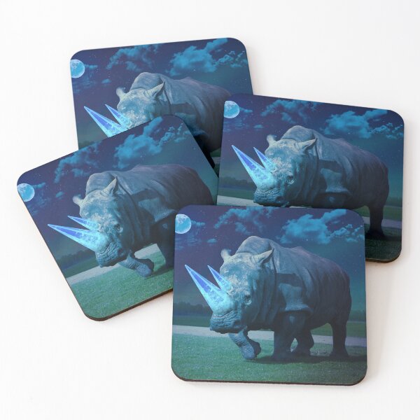 Item preview, Crystal rhinoceros designed and sold by kotobob.