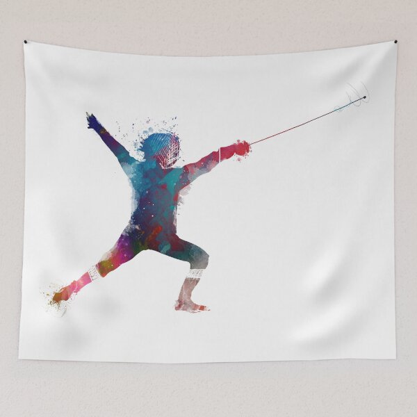Item preview, fencing sport art #fencing #sport designed and sold by JBJart.