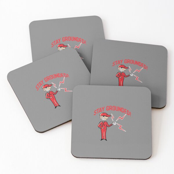 Item preview, Mens Electrician T-Shirt - Stay Grounded designed and sold by Gerald Waters.