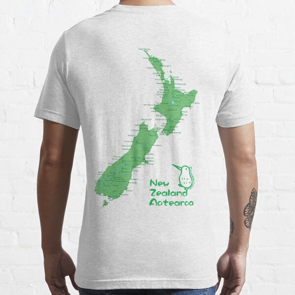 New Zealand's Map Essential T-Shirt