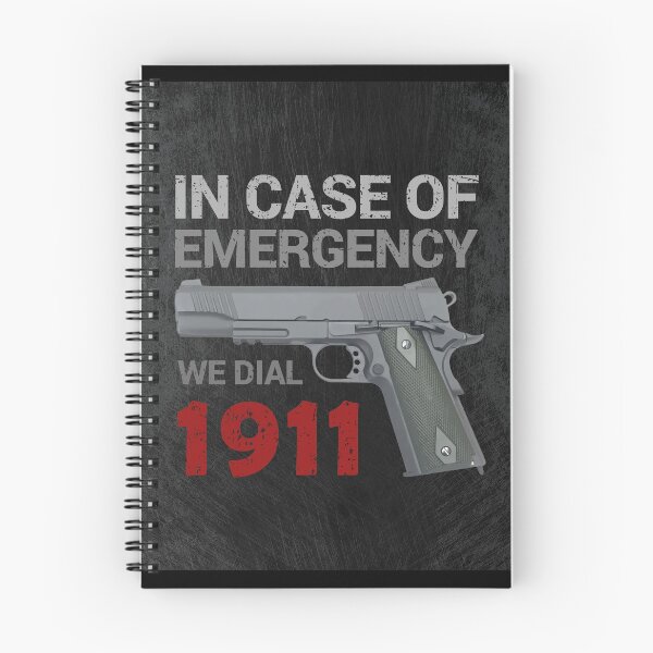 Item preview, In Case of Emergency We Dial 1911 designed and sold by NiceThings Store.