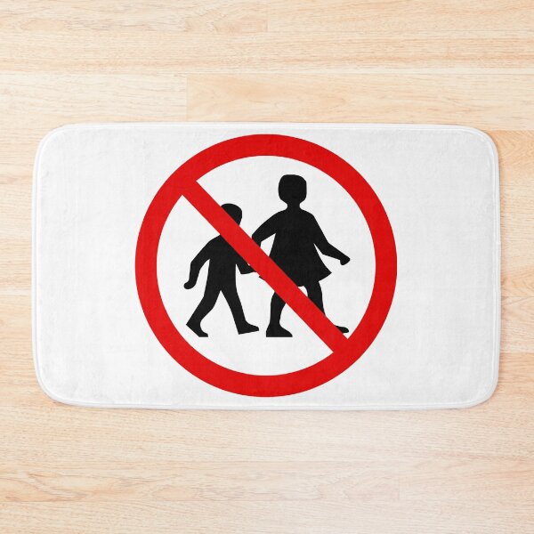Item preview, No Children Allowed designed and sold by DoodleDashCollective.