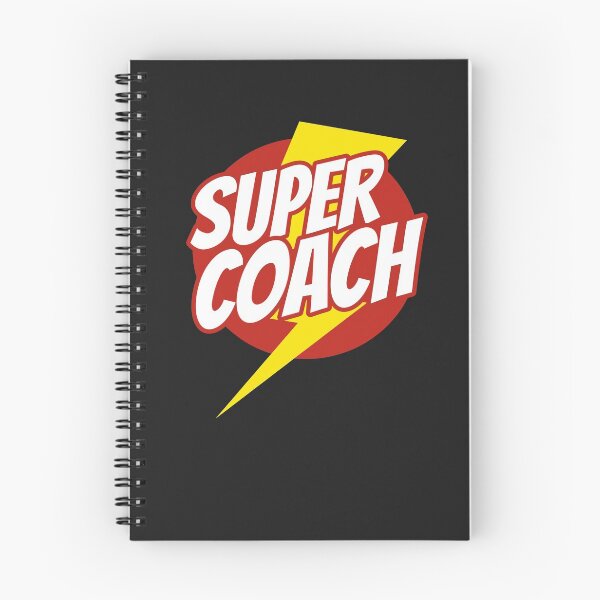 Item preview, Super Coach - Funny Coaching Superhero - Lightning Edition designed and sold by isstgeschichte.