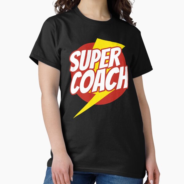 Item preview, Super Coach - Funny Coaching Superhero - Lightning Edition designed and sold by isstgeschichte.
