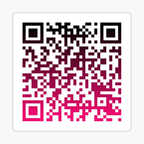 Rickroll qr code, creation #17402