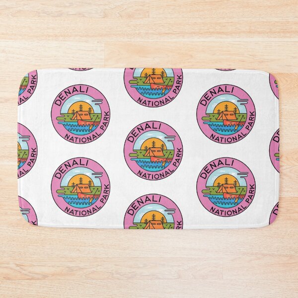 Item preview, Denali National Park Alaska Camping Canoe designed and sold by DESTINATIONS DECAL DOS.