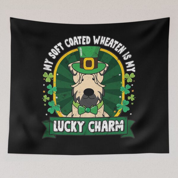 Item preview, Soft Coated Wheaten is my Lucky Charm St Patricks designed and sold by rafaeltto.