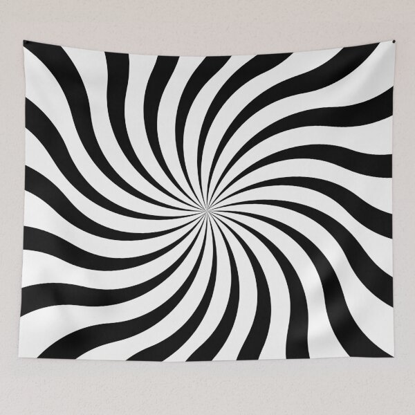Item preview, rays twist - op art designed and sold by nickvdg.