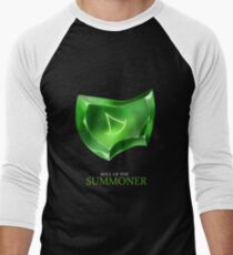 Soul of the Summoner -black Men's Baseball Âľ T-Shirt