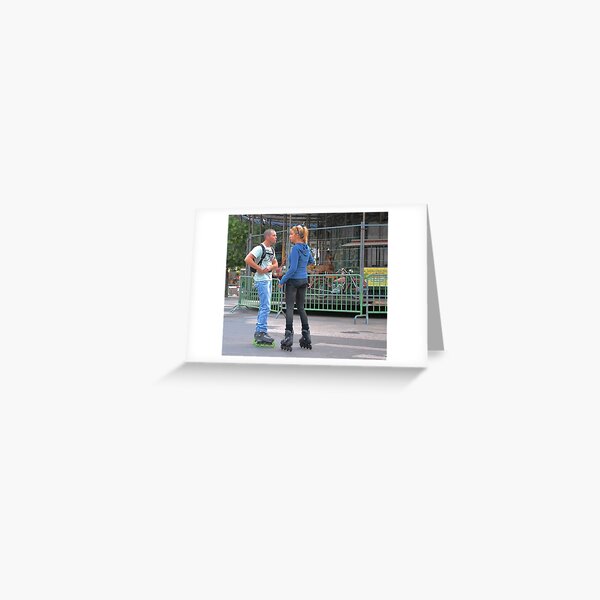 Pari-Roller #5 Greeting Card