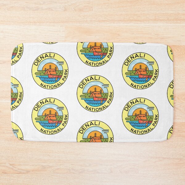 Item preview, Denali National Park Alaska Camping Canoe designed and sold by DESTINATIONS DECAL DOS.