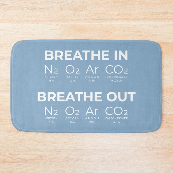Item preview, Breathe In and Breathe Out - Funny Science Air Composition Relax designed and sold by MadPanda.