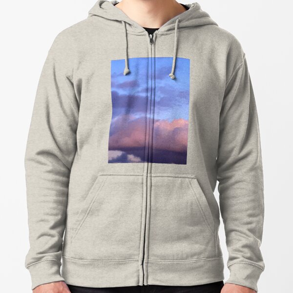 January Afternoon, Le Plessis Robinson Zipped Hoodie