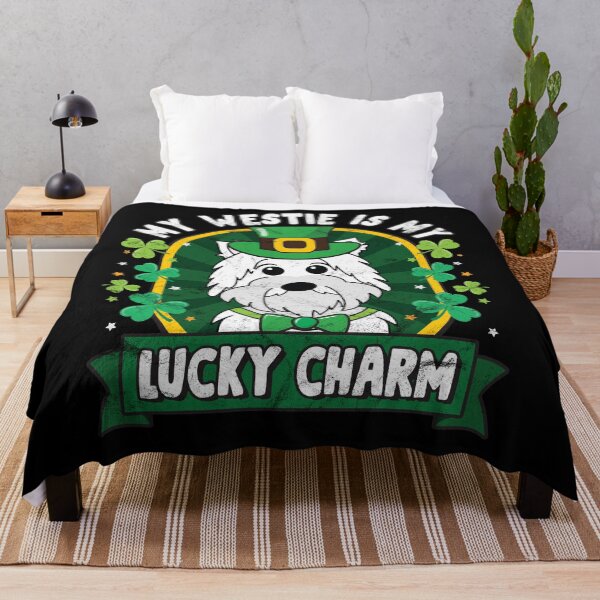 Item preview, Westie West Highland is my Lucky Charm St Patricks designed and sold by rafaeltto.