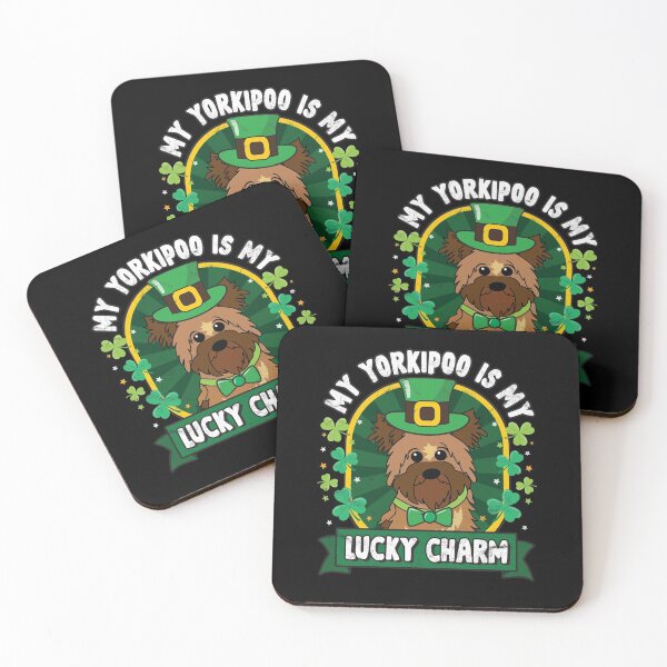 Item preview, Yorkipoo is my Lucky Charm St Patricks designed and sold by rafaeltto.