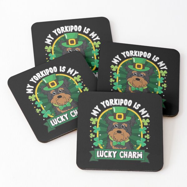 Item preview, Yorkipoo is my Lucky Charm St Patricks designed and sold by rafaeltto.
