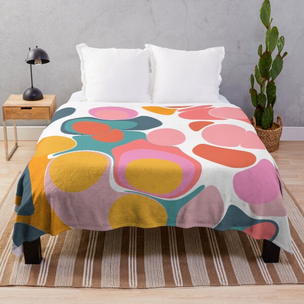 Item preview, Colorful Playful Abstract Shapes Artwork designed and sold by JuneJournal.