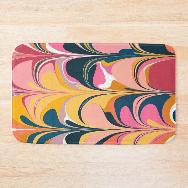Item preview, Abstract Marbled Design in Bright and Bold Colors designed and sold by JuneJournal.
