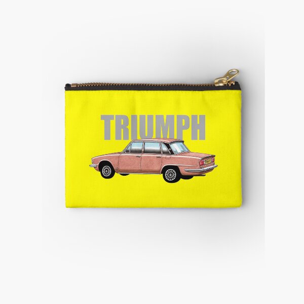 Item preview, Triumph 2500 TC saloon car illustration (with text) designed and sold by Retroblast.