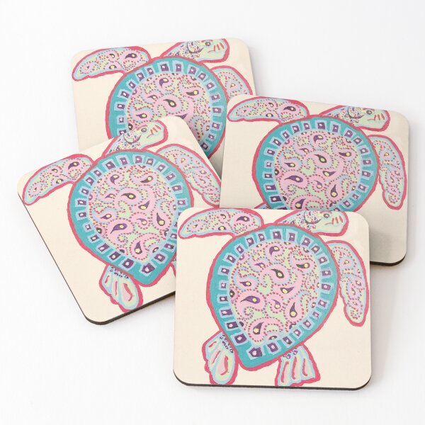Item preview, Paisley sea turtle  designed and sold by Bradleyart.