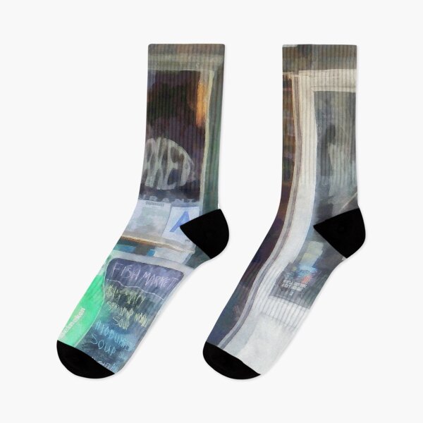 Item preview, Manhattan NY - Fish Market designed and sold by Susan Savad.