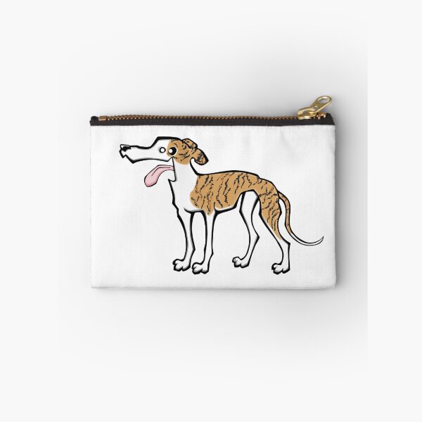 Item preview, Greyhound - Light Brindle and White (Full Body) WHITE BG designed and sold by TheChicken.