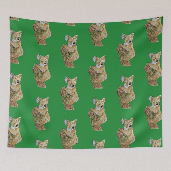 Item preview, Koala with Eucalyptus Leaves designed and sold by KittyKez.