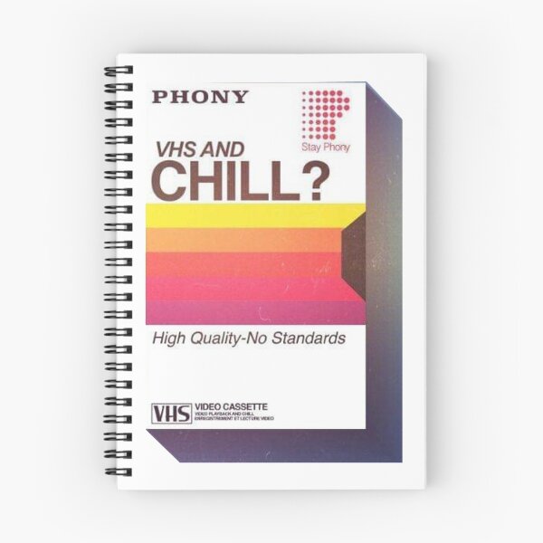 Item preview, VHS and Chill? designed and sold by DoodleDashCollective.