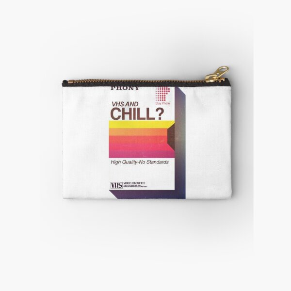 Item preview, VHS and Chill? designed and sold by DoodleDashCollective.
