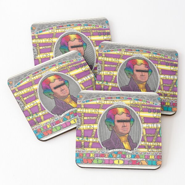 Item preview, Funny Money Two Dollars Thomas Jefferson (Caution) designed and sold by JoshUsmani.