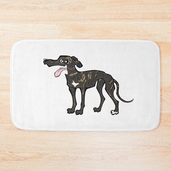 Item preview, Greyhound - Dark Brindle (Full Body) WHITE BG designed and sold by TheChicken.