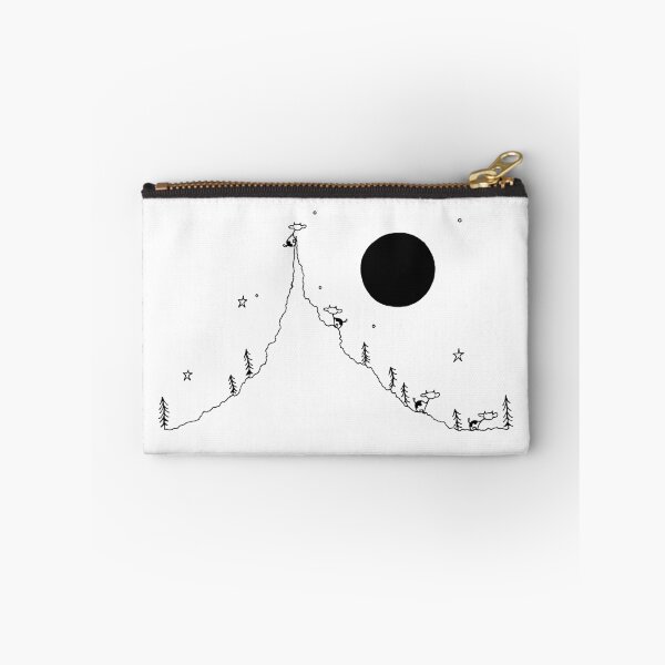 Item preview, Cows in Mountain Forest with Full Moon designed and sold by Adventures Are Dangerous.