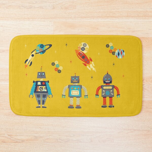 Item preview, Retro Robots designed and sold by latheandquill.