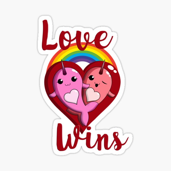 Love Wins Sticker