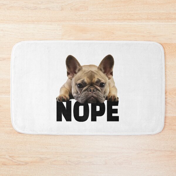 Item preview, French Bulldog Nope designed and sold by kudostees.