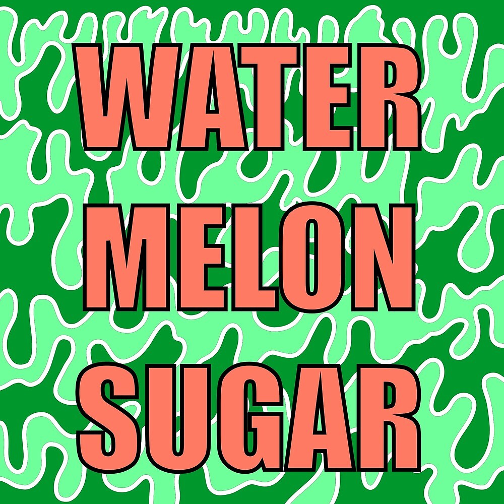 "Harry Styles Inspired “Watermelon Sugar” Sticker" by ...