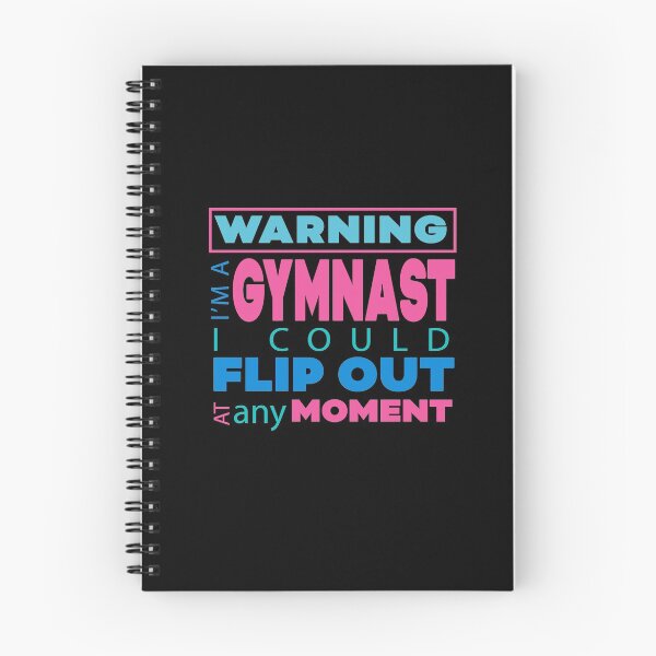 Item preview, Warning - Gymnast Flipping Out designed and sold by Eye on the Blueline.