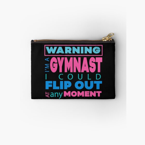 Item preview, Warning - Gymnast Flipping Out designed and sold by Eye on the Blueline.